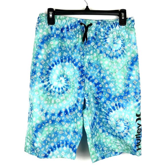 Hurley Boys Tie-Dye Board Shorts XL